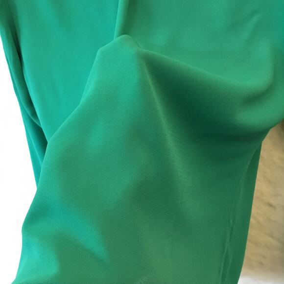 Express Green Long Sleeve Portfolio Button Shirt - Picture 11 of 11